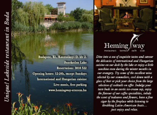 hemingway flyer
